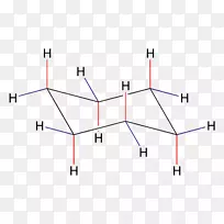 环己烷构象环翻转分子