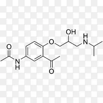 卡维地洛乙酰丁酚双乙酰酚尼鲁他胺β阻滞剂