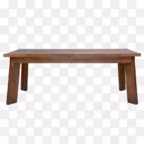 桌子康索拉抽屉桌木桌