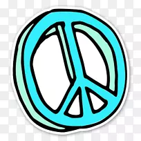 和平标志标签-和平