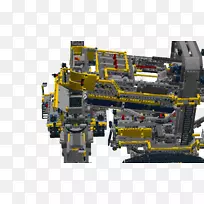 乐高技术机器斗轮挖掘机乐高42055技术斗轮挖掘机