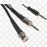 同轴电缆香蕉连接器电连接器bnc连接器电线电缆