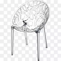 桌椅聚四氟乙烯塑料户外椅