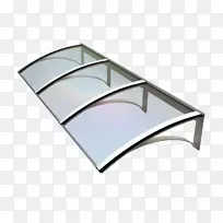 遮阳篷屋顶聚碳酸酯窗百叶窗和遮阳玻璃-聚合