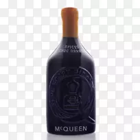 利口酒玻璃瓶干辣椒