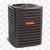热泵季节性节能比空调古德曼制造冷凝器空调