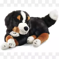 伯恩塞山犬繁殖小狗毛绒动物&可爱的玩具-小狗