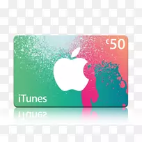 礼品卡iTunes商店券-iTunes礼品卡