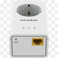 适配器电力线通信NETGEAR 2pt pwline 500 Nano passuru bndl计算机网络-底线