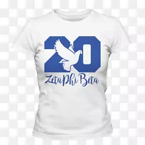 t恤服装a kappa alpha jersey-zeta phi beta