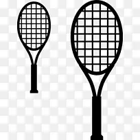 球拍、网球、拉基塔、特尼索瓦、剪贴画-羽毛球粉碎