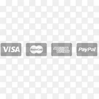计算机图标万事达卡PayPal货运-信用卡