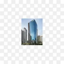 摩天大楼公司总部-玻璃板