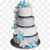 婚礼蛋糕，奶油蛋糕，蛋糕和饼干