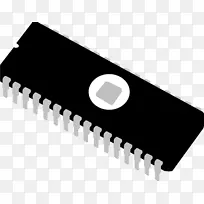 EEPROM集成电路芯片计算机存储器剪贴画芯片