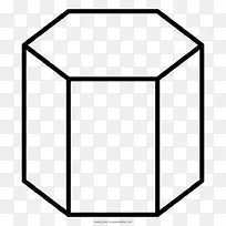 六角棱镜五角棱镜三角形形状