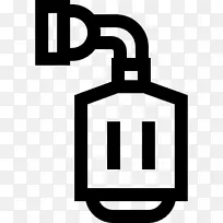 氧气面罩生理盐水毛细支气管炎计算机图标.口罩健康