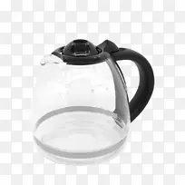 电热水壶玻璃盖子咖啡杯