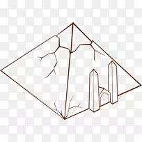 吉萨大金字塔埃及金字塔剪贴画埃及金字塔