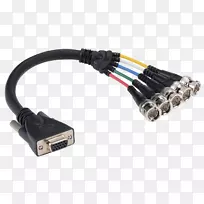 串行电缆bnc连接器vga连接器电缆其它