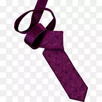 领带紫垂花瓣