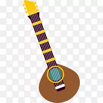 Cuatro路线2根声吉他乐器幻灯片吉他-非营利组织