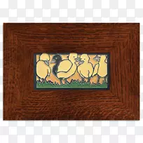 木质染色画框/m/083 vt矩形-丑小鸭
