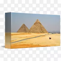 历史遗址三角形金字塔-埃及金字塔