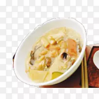 泰国菜食谱咖喱菜肉汤
