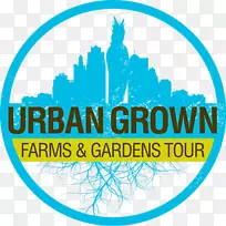 标识城市农业培育堪萨斯城农场-城市农场