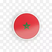 圆-摩洛哥旗