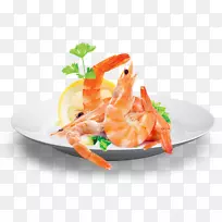 Caridea油炸虾天麸罗新海洋海鲜自助餐