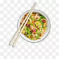 泰国菜，筷子，面条，素食-外卖