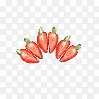 草莓果-草莓片