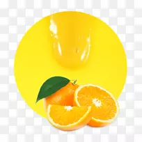 橙汁汽水水果柠檬橙