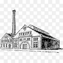 工厂剪贴画-旧建筑