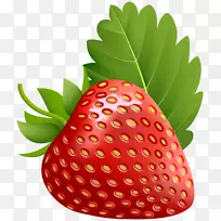 草莓果夹艺术-草莓PNG