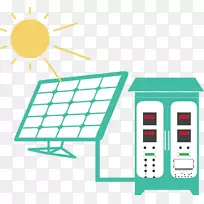 集中太阳能电池板光伏系统
