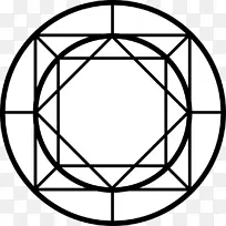 艺术文化中的八角形星多边形