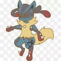 Pokémon x和y Lucario MewTwo Char火龙-人
