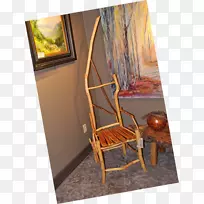 椅子桌家具小枝木材染色家具造型