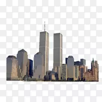 摩天大楼“9·11”袭击了与三星银河-一个世界贸易中心通勤的大都市区。