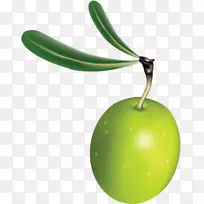 苹果绿橄榄