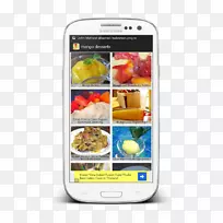 智能手机多媒体短信手机甜点食品