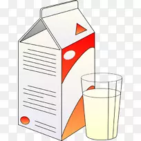 牛奶食品松饼饮料剪辑艺术牛奶