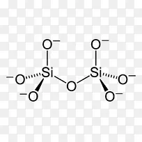硅氧四面体化学刘易斯结构石英硅酸钠