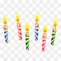 生日蛋糕蜡烛祝你生日快乐周年纪念