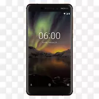 诺基亚6(2018)智能手机(蓝金)诺基亚6 2018黑铜硬件/电子诺基亚6(2018)智能手机(蓝金)-智能手机