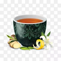 绿茶马萨拉茶瑜伽士茶饮料茉莉花茶