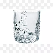 杯状铅玻璃威士忌纳赫特曼-玻璃